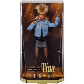 Mattel Barbie Signature Tina Turner Barbie Doll In 90S Fashion And Accessories HCB98 194735006731