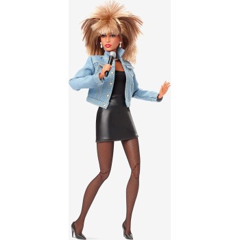 Mattel Barbie Signature Συλλεκτική Tina Turner Barbie Doll In 90S Fashion And Accessories HCB98 194735006731