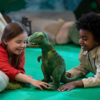 GiPSY Λούτρινο 36εκ. Rexor ο T-Rex με ήχο και φως GIP56172 3268060561726