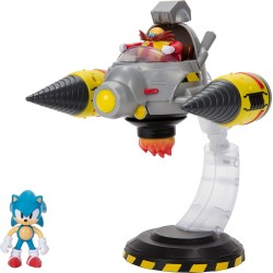 JAKKS PACIFIC Sonic The Hedgehog Egg Mobile Battle Set Action Figures JPA41444 192995414440