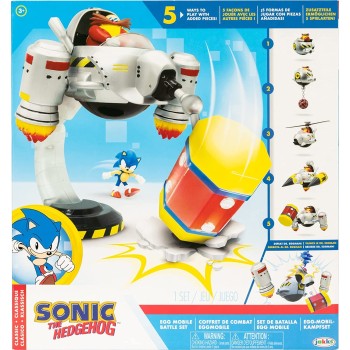 JAKKS PACIFIC Σετ μάχης Egg Mobile (Sonic) JPA41444 192995414440
