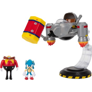 JAKKS PACIFIC Sonic The Hedgehog Egg Mobile Battle Set Action Figures JPA41444 192995414440