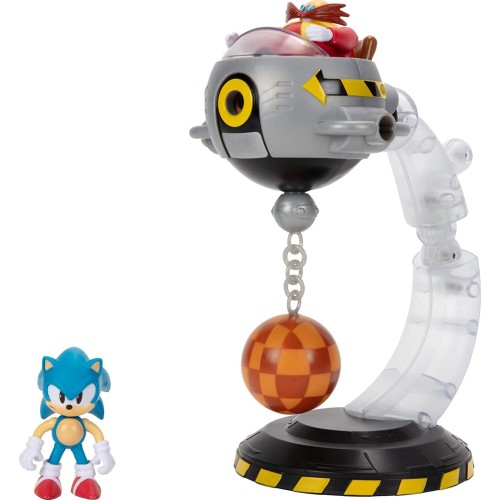JAKKS PACIFIC Sonic The Hedgehog Egg Mobile Battle Set Action Figures JPA41444 192995414440