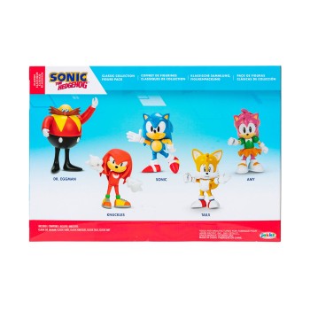 JAKKS PACIFIC Figures 6,5cm Set 5pieces Sonic JPA41452 192995414525