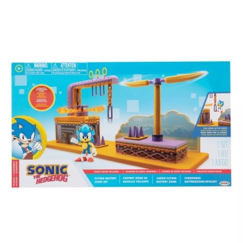 JAKKS PACIFIC Σετ παιχνιδιού 6,5cm Flying Battery Zone (Sonic) JPA41443 192995414433