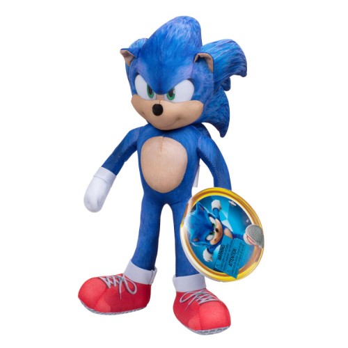 JAKKS PACIFIC Λούτρινο που μιλάει 32,5cm Sonic movie JPA41277 192995412774
