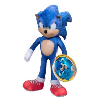JAKKS PACIFIC Λούτρινο που μιλάει 32,5cm Sonic movie JPA41277 192995412774