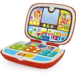 Clementoni Friends Animals Βρεφικό Παιχνίδι Baby Laptop (Μιλάει Ελληνικά) 1000-63375 8005125633753