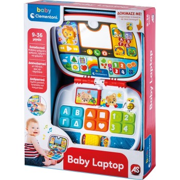 Clementoni Baby Laptop Friends Animals 1000-63375 8005125633753