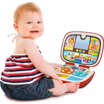 Clementoni Friends Animals Βρεφικό Παιχνίδι Baby Laptop (Μιλάει Ελληνικά) 1000-63375 8005125633753