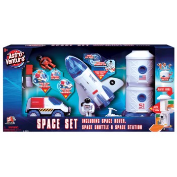 Playmind Ltd Astro Venture Διαστημικό Σετ με Διαστημικό Σταθμό, Rover και Διαστημικό Λεωφορείο AVE63115 615266631150