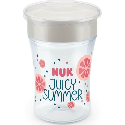 NUK Fruits Magic Cup 230Ml Με Χείλος Και Καπάκι 8Μ+ 10255593 4008600389408