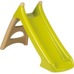 Smoby Xs Slide, Beige Green, 90 Cm Sliding Surface, Non-Slip Steps, Anti-Uv Tre 820624 3032168206243