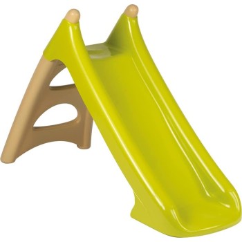 Smoby Τσουλήθρα Xs Slide, Beige/Green, 90 Cm Sliding Surface, Non-Slip Steps, Anti-Uv 820624 3032168206243