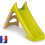 Smoby Xs Slide, Beige Green, 90 Cm Sliding Surface, Non-Slip Steps, Anti-Uv Tre 820624 3032168206243