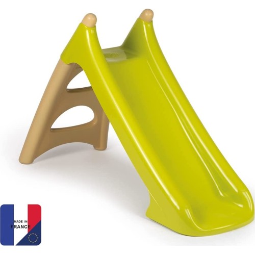 Smoby Τσουλήθρα Xs Slide, Beige/Green, 90 Cm Sliding Surface, Non-Slip Steps, Anti-Uv 820624 3032168206243