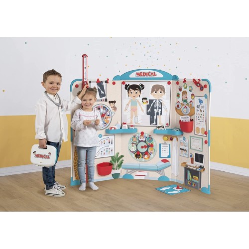 Smoby Paediatricians Practice, Foldable Practice For Children, Preschool Role 7/340208 3032163402084