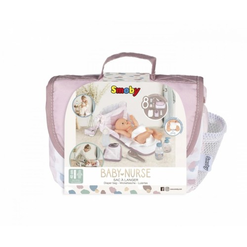 Smoby Baby Nurse Τσάντα Αλλαξιέρα  220369 3032162203699