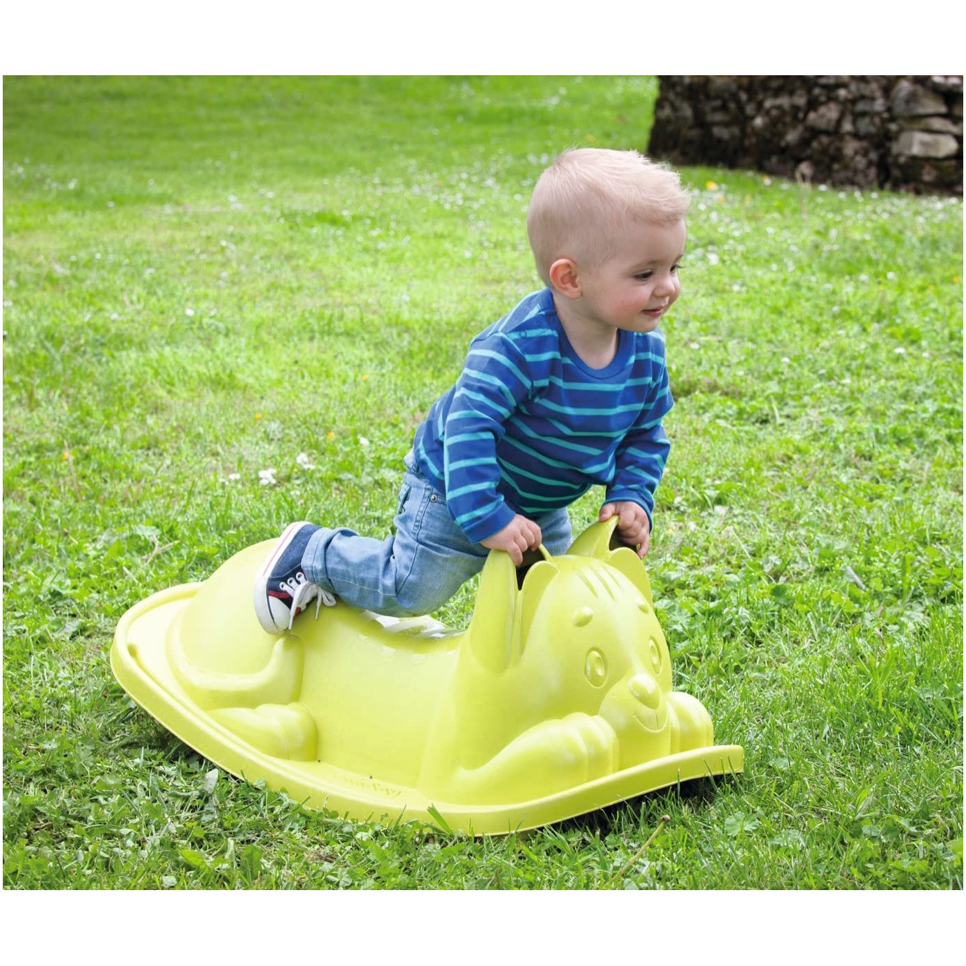 Smoby Flip Cat Green Cat Rocker 830104 | Toys-shop.gr