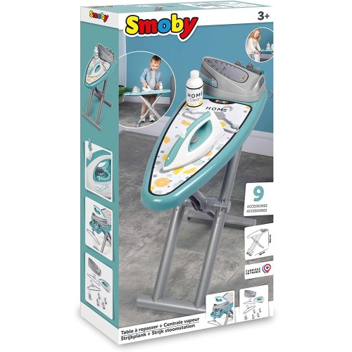 Smoby Παιδική Σιδερώστρα και Σίδερο Ατμού 330121 3032163301219