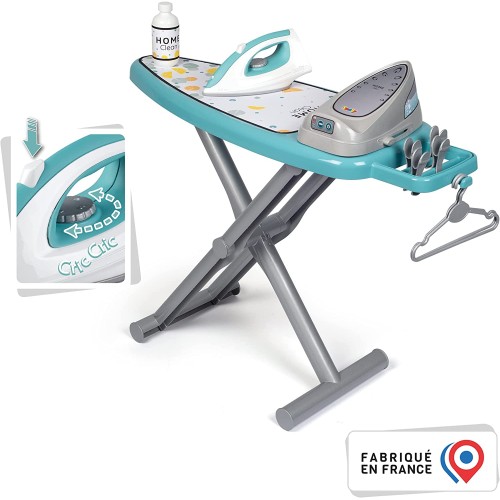 Smoby Ironing Board and Steam Iron 330121 3032163301219