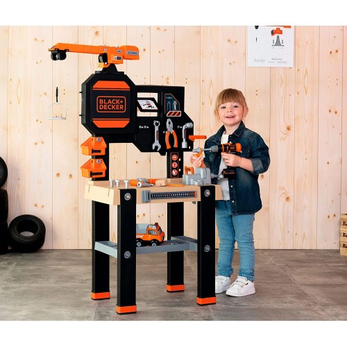 Smoby Black and Decker Builder Workbench 360731 3032163607311