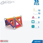 Geomag Glitter Σετ 35 Κομμάτια - Green 535 871772005353