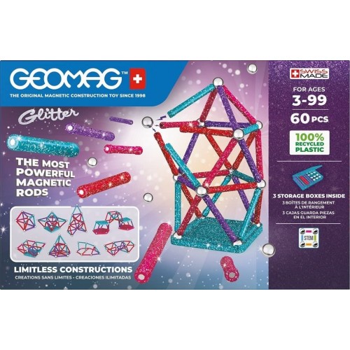 Geomag Σετ Glitter 60-Green 536 871772005360
