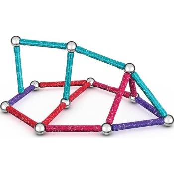Geomag Recycled Glitter, Magnetic Constructions With Glitter Effect, Color 536 871772005360