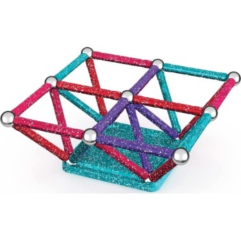 Geomag Recycled Glitter, Magnetic Constructions With Glitter Effect, Color 536 871772005360