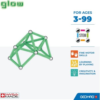 Geomag Σετ Glow 42-Green PF.523.329.00 871772003298