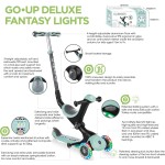 Globber Scooter Go-Up Deluxe Παιδικο Πατινι Αναδιπλουμενο Fantasy Lights Pastel Blue 647-201 4895224404521