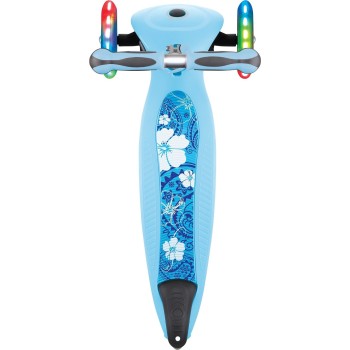 Globber Scooter Go-Up Deluxe Παιδικο Πατινι Αναδιπλουμενο Fantasy Lights Pastel Blue 647-201 4895224404521