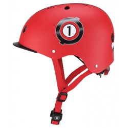 Globber Κράνος Elite Lights XS/S(48-53cm) New Red Racing 507-102 4897070184510