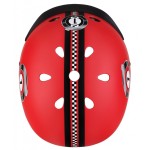 Globber Helmet Elite Lights XS/S(48-53cm) New Red Racing 507-102 4897070184510