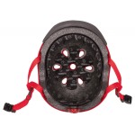 Globber Helmet Elite Lights XS/S(48-53cm) New Red Racing 507-102 4897070184510