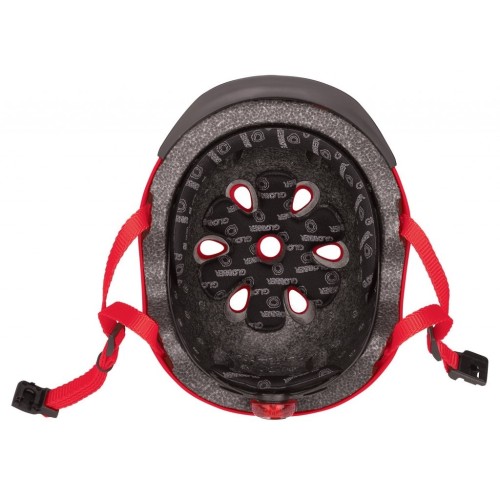 Globber Helmet Elite Lights XS/S(48-53cm) New Red Racing 507-102 4897070184510