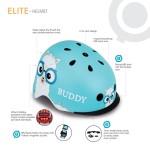 Globber Helmet Elite Lights XS/S(48-53cm) New Red Racing 507-102 4897070184510
