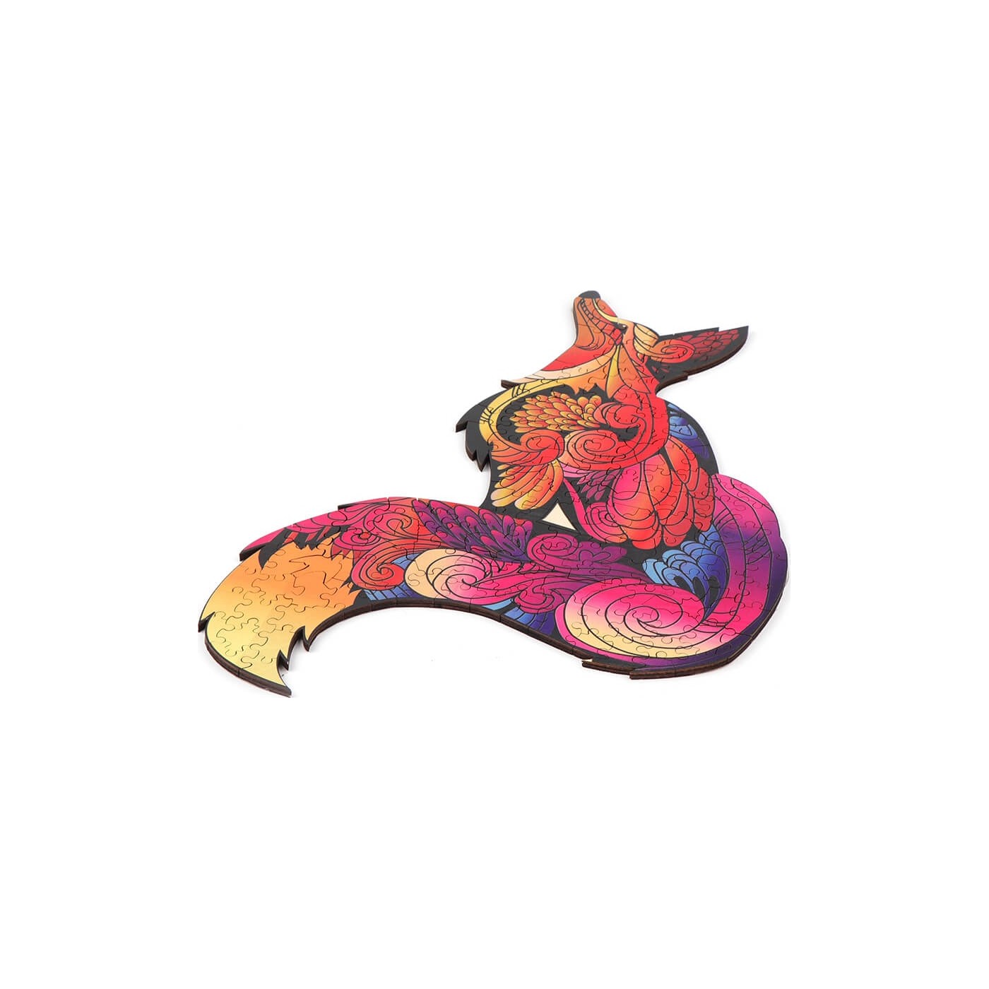 Μαθηματική Βιβλιοθήκη Wooden Jigsaw Puzzle – Fox MVJ-01 | Toys-shop.gr
