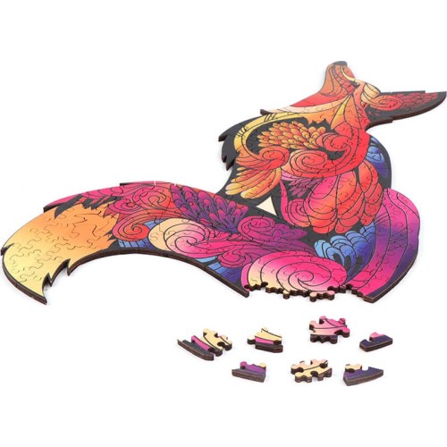 MathV Wooden Jigsaw Puzzle – Fox MVJ-01 6975345720521