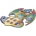 MathV Wooden Jigsaw Puzzle – Dragon MVJ-03 6975345720552