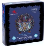MathV Wooden Jigsaw Puzzle – Hedgehog MVJ-04 6975345720576