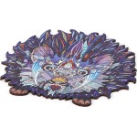 MathV Wooden Jigsaw Puzzle – Hedgehog MVJ-04 6975345720576