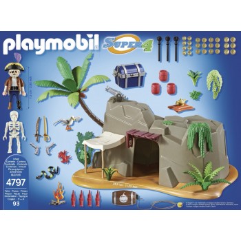 Playmobil Πειρατική Σπηλιά 4797 4008789047977