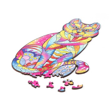 MathV Wooden Jigsaw Puzzle - Cat MVJ-05 6975345720538