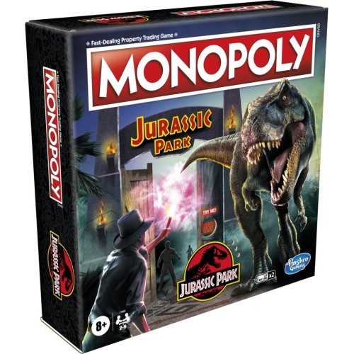 Hasbro Monopoly Jurassic Park Edition F1662 5010994174873