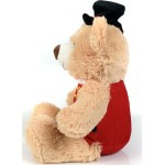 Christakopoulos Plush Teddy Bears With Christmas Nutcracker 3s.22cm. 5637 5212007580941