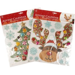 Christakopoulos Christmas Sticker 2k.30.5x31.5cm 5710 5212007581788