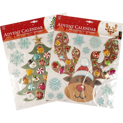 Christakopoulos Christmas Sticker 2k.30.5x31.5cm 5710 5212007581788