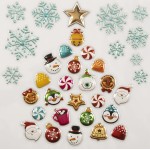 Christakopoulos Christmas Sticker 2k.30.5x31.5cm 5710 5212007581788